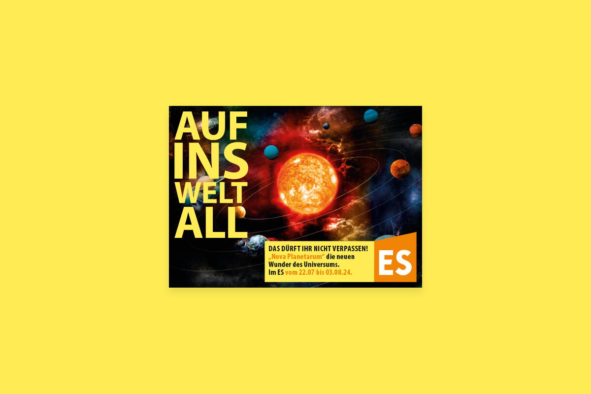 Nova Planetarum Ausstellung im ES