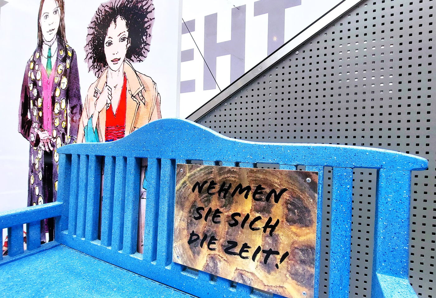 Aktion zu der Württembergische Landesbühne mit Momo
